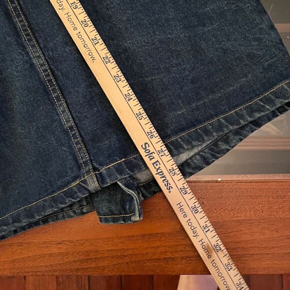 Guess Vintage Denim Jacket Double Breasted Metal Buttons Small 2 Pockets Blue - Picture 12 of 16